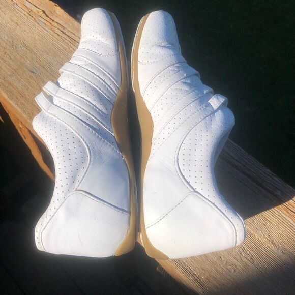 Lacoste Illusion white slip on casual athletic sneakers size 5 - Picture 5 of 12